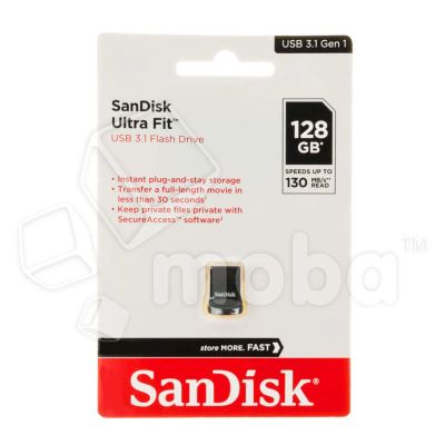 Лот: 19810103. Фото: 1. USB-флеш (USB 3.1) 128GB SanDisk... USB-флеш карты