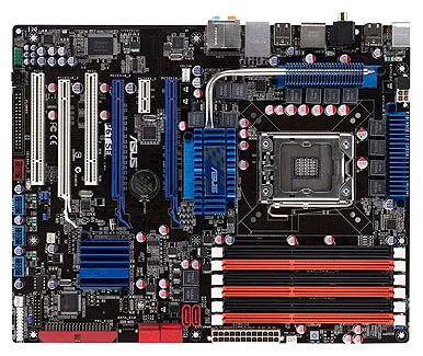 Лот: 3831706. Фото: 1. I7 950, ASUS P6T SE, 6гб Corsair... Материнские платы