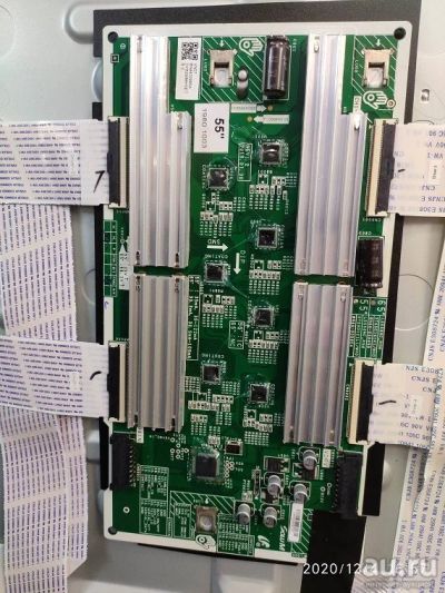 Лот: 16937458. Фото: 1. led driver BN44-00985A panel CY-TR055FLLV6V. Запчасти для телевизоров, видеотехники, аудиотехники