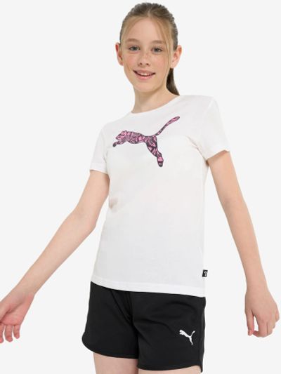 Лот: 23341001. Фото: 1. Футболка для девочек PUMA ESS... Другое (спортивная одежда)