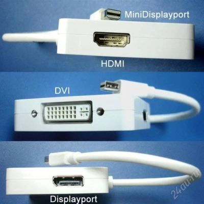 Лот: 2528864. Фото: 1. Видеопорт для Apple Mac - Mini... Шлейфы, кабели, переходники