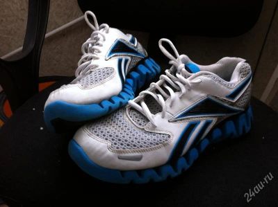 Лот: 2483736. Фото: 1. Кроссовки reebok zigtech белые. Кеды, кроссовки, слипоны