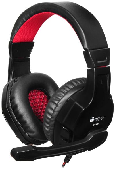 Лот: 25379050. Фото: 1. Игровая гарнитура Оклик HS-L320G... Акустические системы