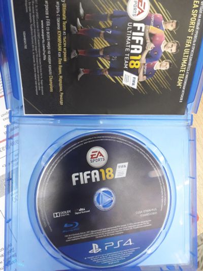 Лот: 15068848. Фото: 1. Игра PS4 FIFA18. Игры для консолей