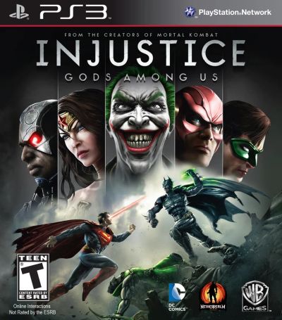Лот: 5408607. Фото: 1. injustice gods among us (ps3). Игры для консолей