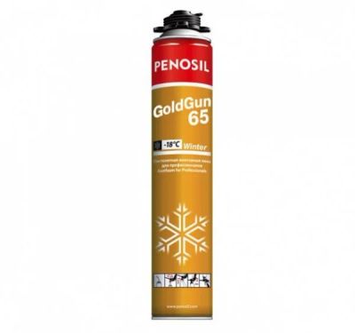Лот: 10370527. Фото: 1. penosil(пеносил) Gold Gun 65 или... Клеи, герметики, пена монтажная, клейкие ленты