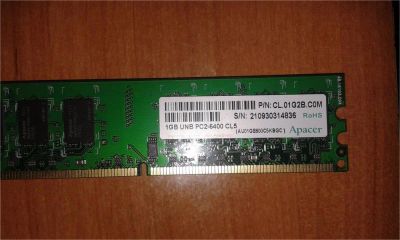 Лот: 9993130. Фото: 1. Оперативная память Apacer DDR2... Оперативная память