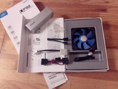 Лот: 3431171. Фото: 1. Кулер DeepCool UF92/3-pin ( НОВЫЙ... Системы охлаждения