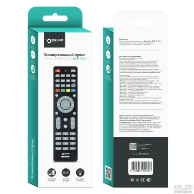 Лот: 13862904. Фото: 1. Пульт универсальный DVB-T2+3 черный... Другое (бытовая техника)