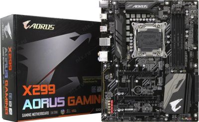 Лот: 18596883. Фото: 1. MB Gigabyte X299 AORUS Gaming... Материнские платы