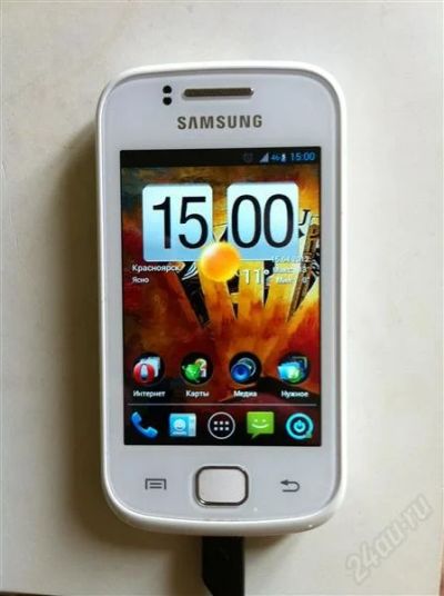 Лот: 1735115. Фото: 1. Samsung Galaxy Gio Белый!. Смартфоны