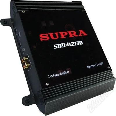 Лот: 749430. Фото: 1. Усилитель мощности SUPRA SBD-A2130... Усилители