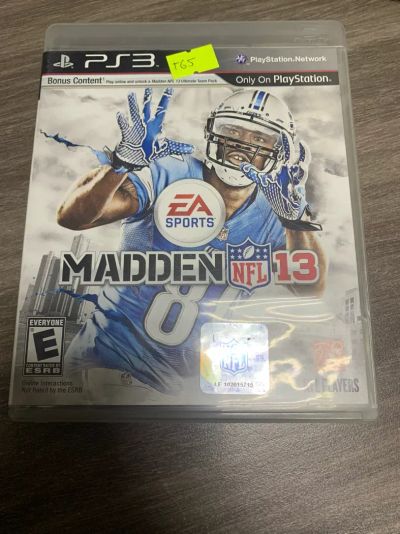 Лот: 20058181. Фото: 1. Диск Madden NFL13 для PS3. Игры для консолей