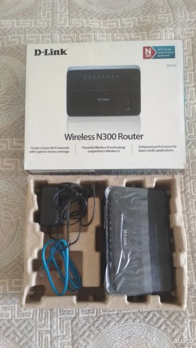 Лот: 17931408. Фото: 1. Wi-Fi роутер D-link DIR-615. Маршрутизаторы (роутеры)