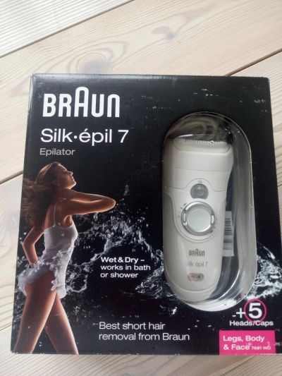 Лот: 11413479. Фото: 1. Эпилятор Braun Silk epil 7. Можно... Остальная техника