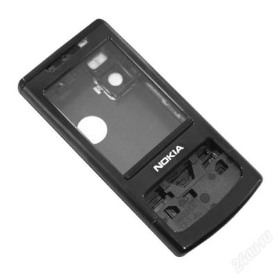 Лот: 1730395. Фото: 1. Корпус Nokia 6500S (черный). Корпуса, клавиатуры, кнопки