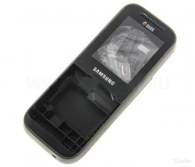 Лот: 25352841. Фото: 1. Корпус Samsung GT-E1232 - Чёрный... Корпуса, клавиатуры, кнопки