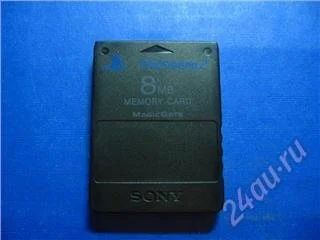 Лот: 69536. Фото: 1. Карта памяти PS2 8Mb. Аксессуары для игровых приставок, консолей, геймпады