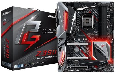 Лот: 13823786. Фото: 1. Материнская плата ASRock Z390... Материнские платы