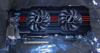 Лот: 5852066. Фото: 1. Видеокарта ASUS 7870 2Gb неисправная. Видеокарты