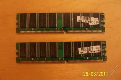 Лот: 856954. Фото: 1. память Hynix DDR SDRAM PC3200... Оперативная память