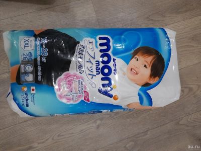 Лот: 17007340. Фото: 1. Трусики подгузники Moony XXL 13-28... Детская гигиена