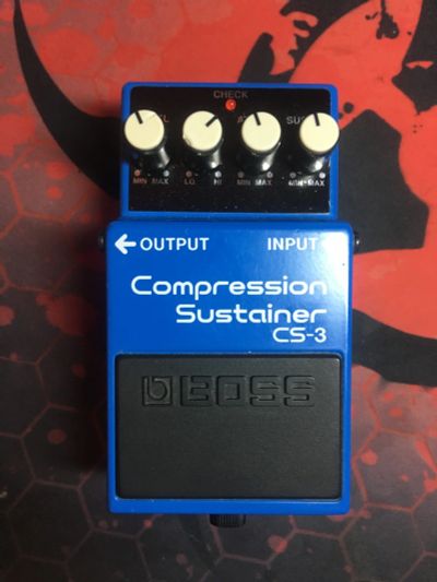 Лот: 16332381. Фото: 1. Компрессор BOSS CS-3 mod. Гитарные эффекты и комбоусилители