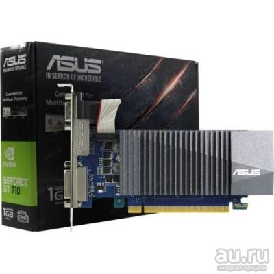 Лот: 13201386. Фото: 1. Видеокарта ASUS GeForce® GT 710... Видеокарты
