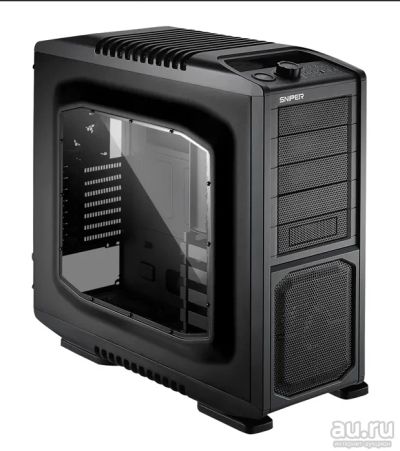 Лот: 18019802. Фото: 1. cooler master storm sniper black. Корпуса, блоки питания