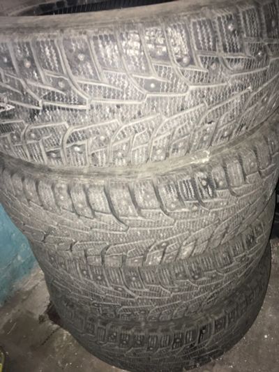 Лот: 16953280. Фото: 1. Резина зимняя шип 195х65х15 Hankook... Шины