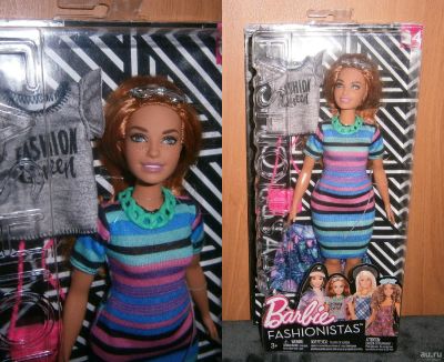 Лот: 15109135. Фото: 1. Кукла Barbie Fashionistas. №84. Куклы и аксессуары