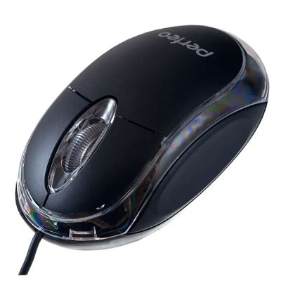 Лот: 24997430. Фото: 1. Мышь Perfeo Glow 1.5m USB Black... Клавиатуры и мыши