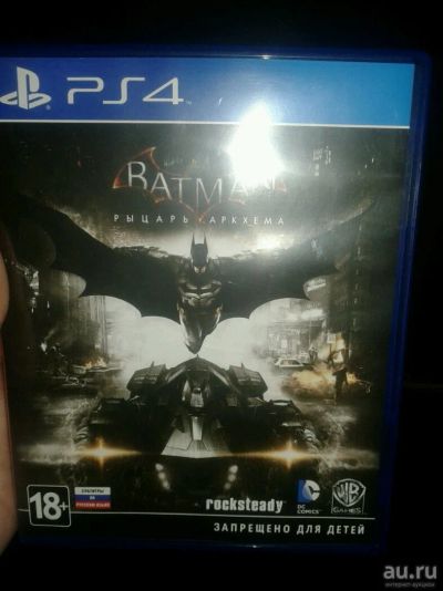 Лот: 9940090. Фото: 1. Batman Arkham Knight (PS4) Продажа... Игры для консолей