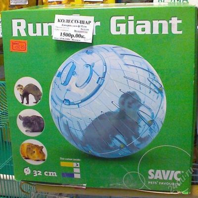 Лот: 100704. Фото: 1. Шар для грызунов Runner Giant... Другое (животные и уход)