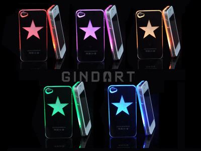 Лот: 3413916. Фото: 1. чехол led на айфон 4,4s. Чехлы, бамперы