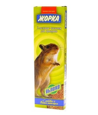 Лот: 16213387. Фото: 1. Палочки Яблоко 2шт лакомство для... Корма
