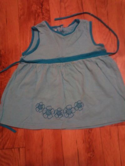 Лот: 5320359. Фото: 1. Голубое платье. Платья, сарафаны