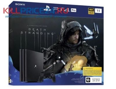 Лот: 16419237. Фото: 1. Sony PlayStation 4 Pro 1TB + Death... Игровые приставки, консоли