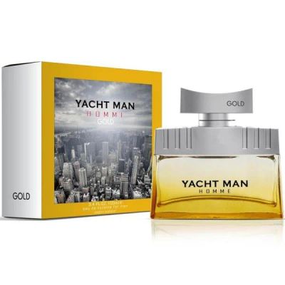 Лот: 11244556. Фото: 1. Yacht Man Gold Туалетная вода... Мужская парфюмерия