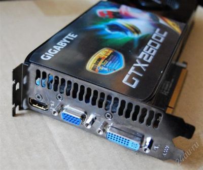 Лот: 2716774. Фото: 1. Gigabyte GeForce PCI-E GTX260... Видеокарты