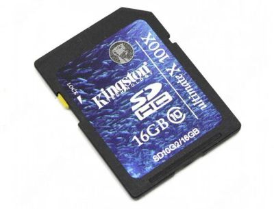 Лот: 4553652. Фото: 1. Карта памяти SDHC 16Gb Kingston... Карты памяти
