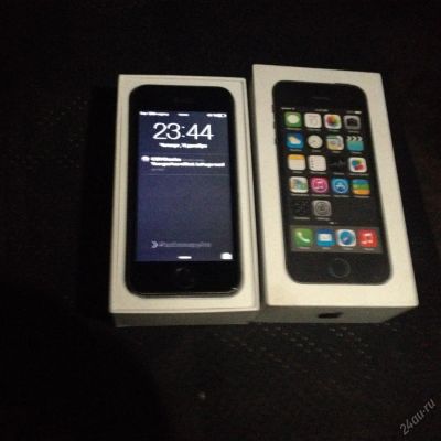 Лот: 4866644. Фото: 1. iPhone 5s 16gb Полный комплект. Смартфоны