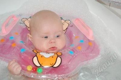 Лот: 1394804. Фото: 1. Круг на шею для купания Baby Swimmer. Детская гигиена
