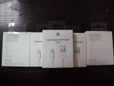 Лот: 9846552. Фото: 1. Кабель Apple USB Lightning 8 Pin... Дата-кабели, переходники