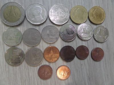Лот: 7521474. Фото: 1. Монеты Баты Тайланда. Азия