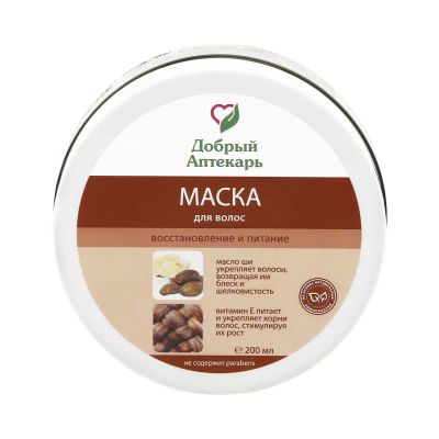 Лот: 23259250. Фото: 1. Добрый аптекарь маска д волос... Лекарства