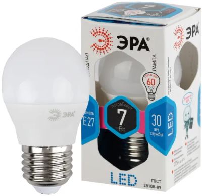 Лот: 24526334. Фото: 1. Светодиодная лампа ЭРА LED smd... Лампочки