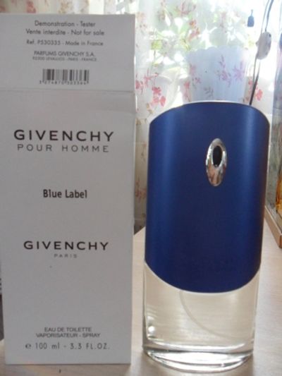 Лот: 16147485. Фото: 1. Тестер Givenchy Blue Label 100ml. Мужская парфюмерия