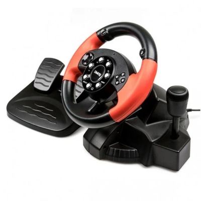 Лот: 17134025. Фото: 1. Руль Dialog GW-125VR E-Racer эф... Рули, джойстики