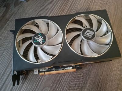 Лот: 20515563. Фото: 1. Видеокарта 6600XT 8gb. Видеокарты